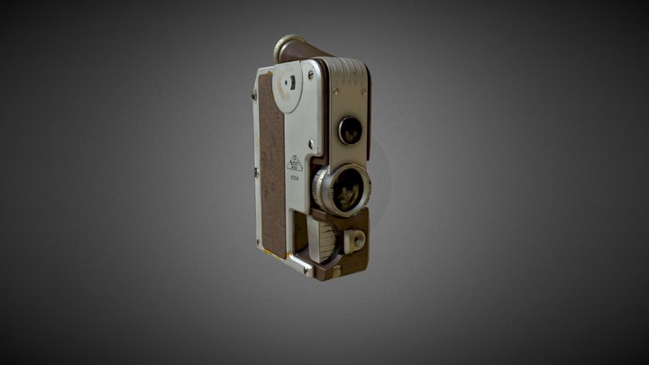 GOERZ MINICORD 3 Hero Prop 3D Model
