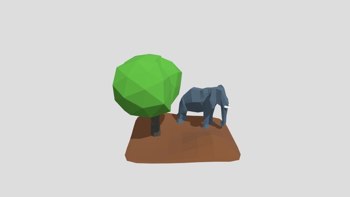 О_слон 3D Model