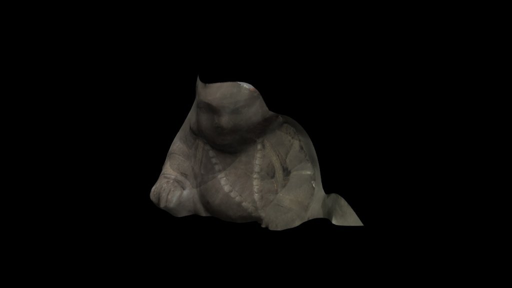Buddha Polylow — Sketchfab embed 3D viewer