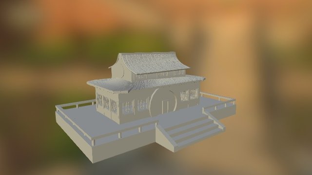 Samurai China -gla 3D Model