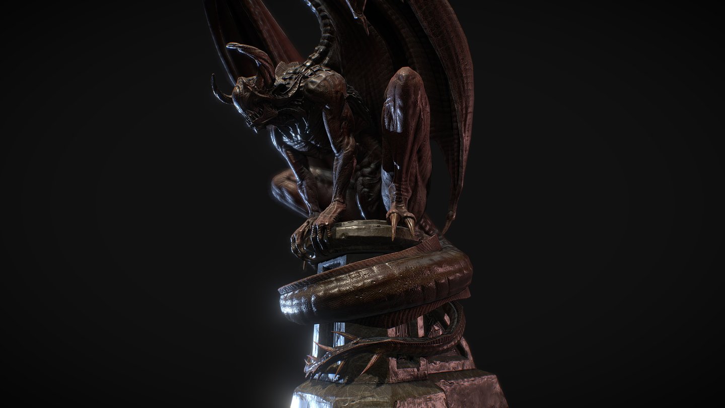 ar diablo statue