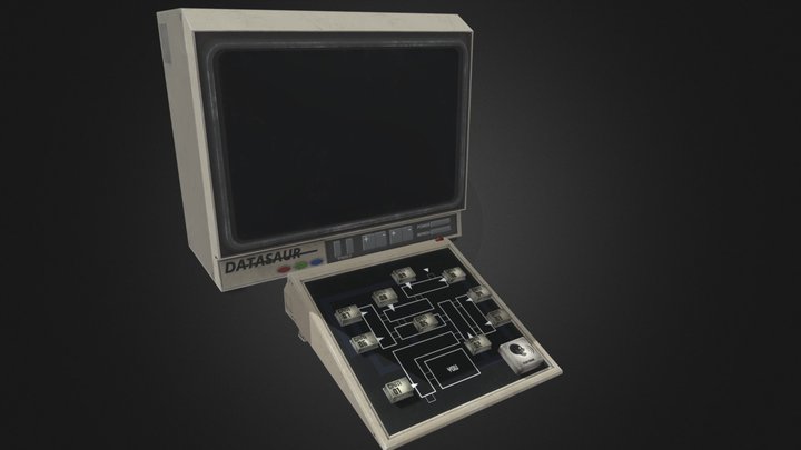 monitor de fnaf 3 vr help wanted 3D Model