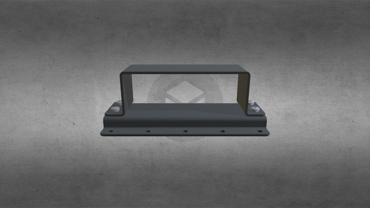 LG-Alert Base Mounting Bracket Assembly 3D Model