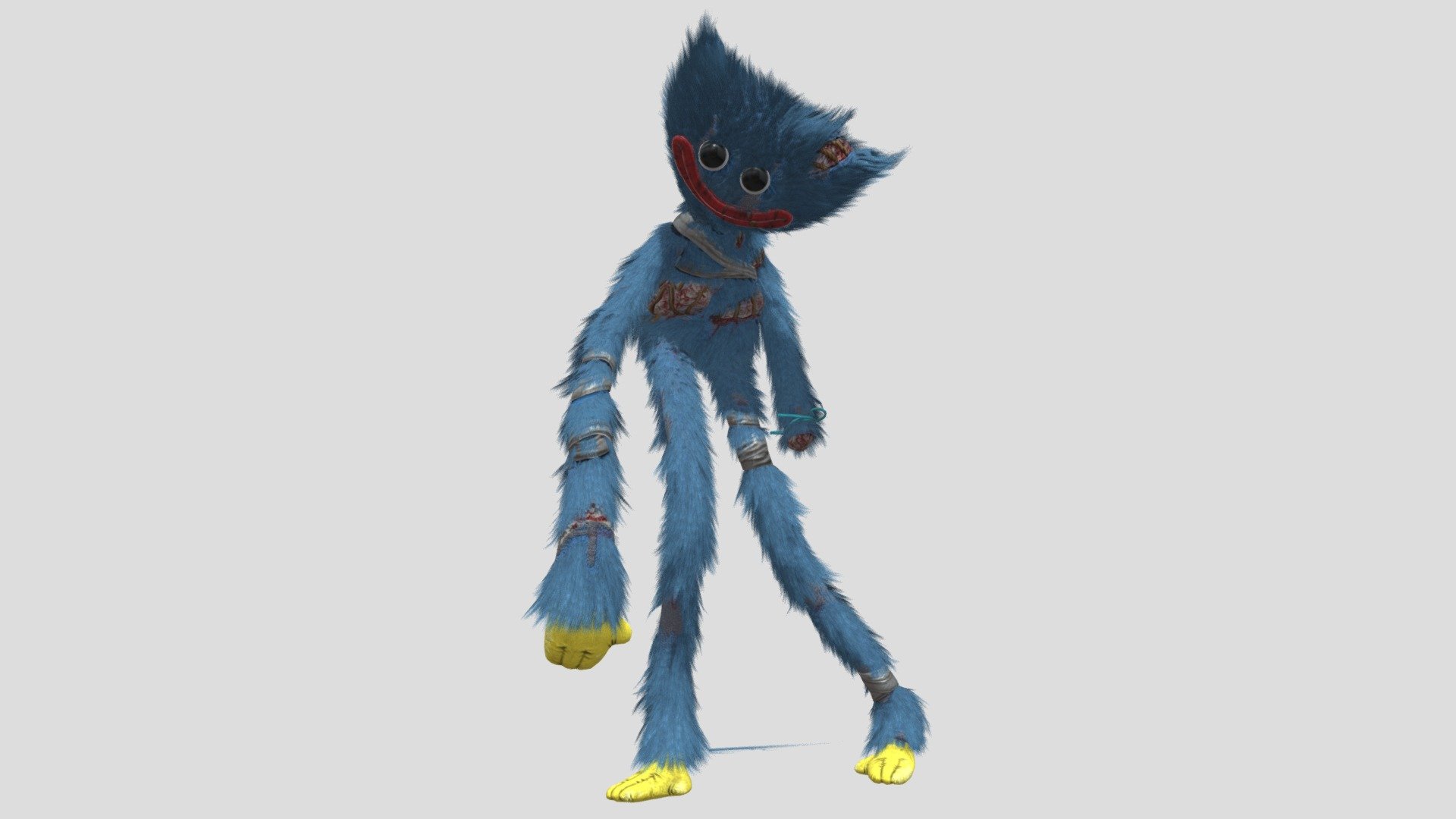 Poppy Playtime 4 Withered Huggy - Download Free 3D model by UR MOMMY (@bone...