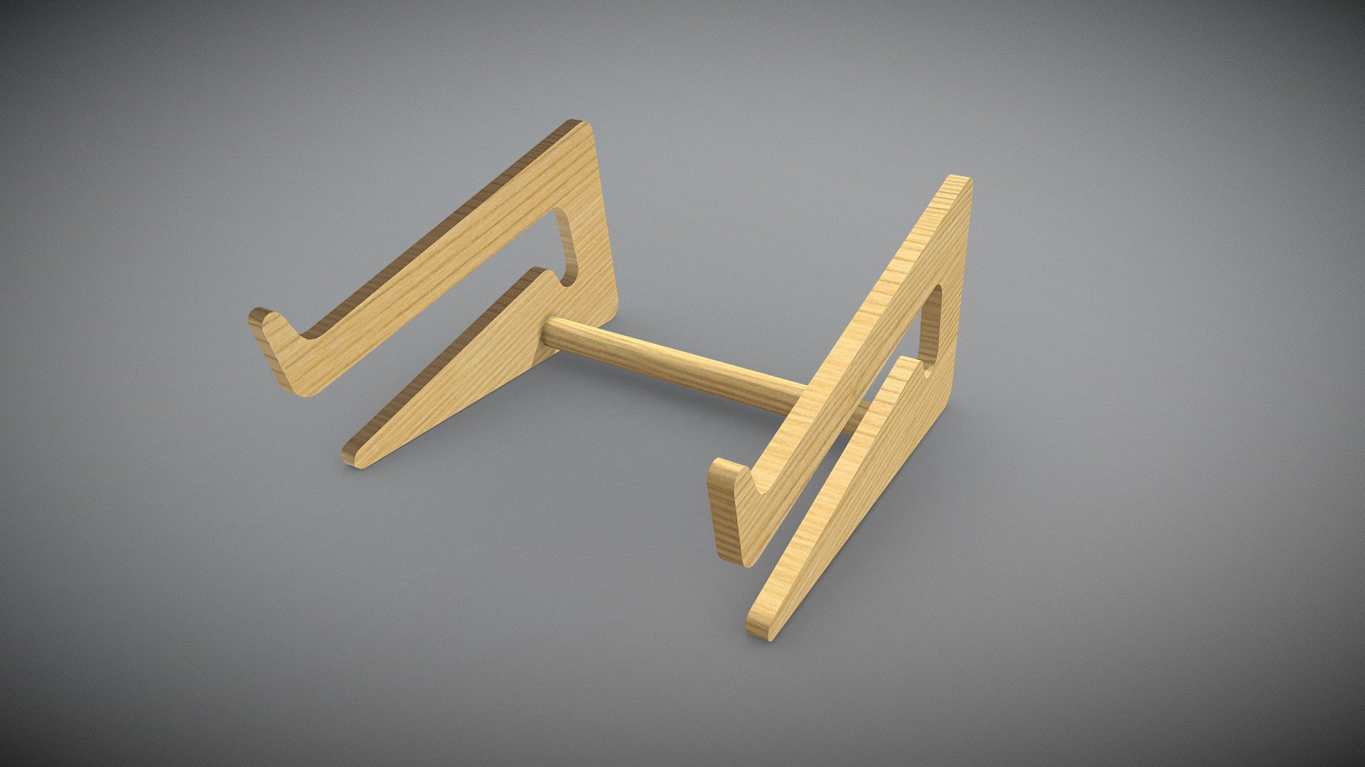 Laptop standaard - Download Free 3D model by Stichting Consortium ...