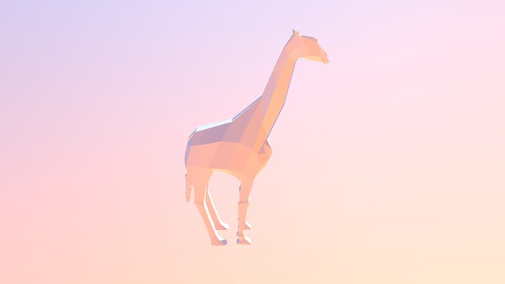 Giraffe 3D Model
