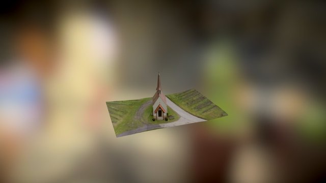 Kapelle via Drone 3D Model
