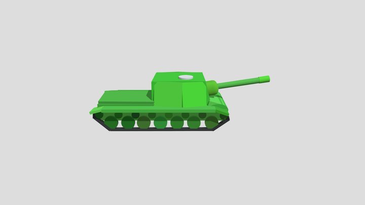 Sovet-tank model 2 3D Model