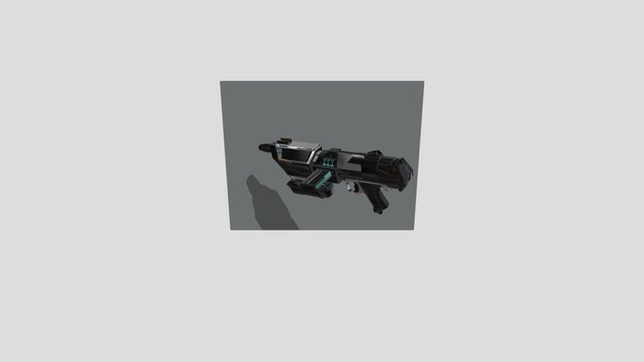 DC-17m (Recon Commando gun) 3D Model