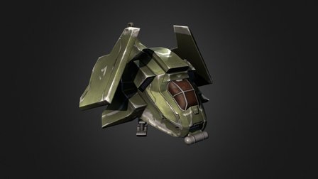 SF Plane 3D Model