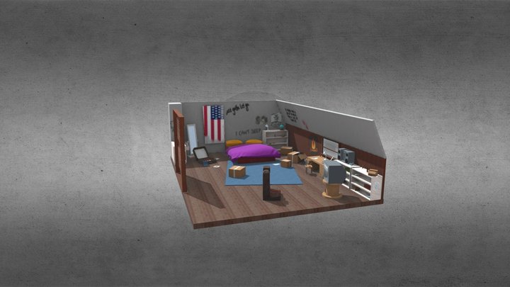 Chloe's Room: Life is Strange 3D Model