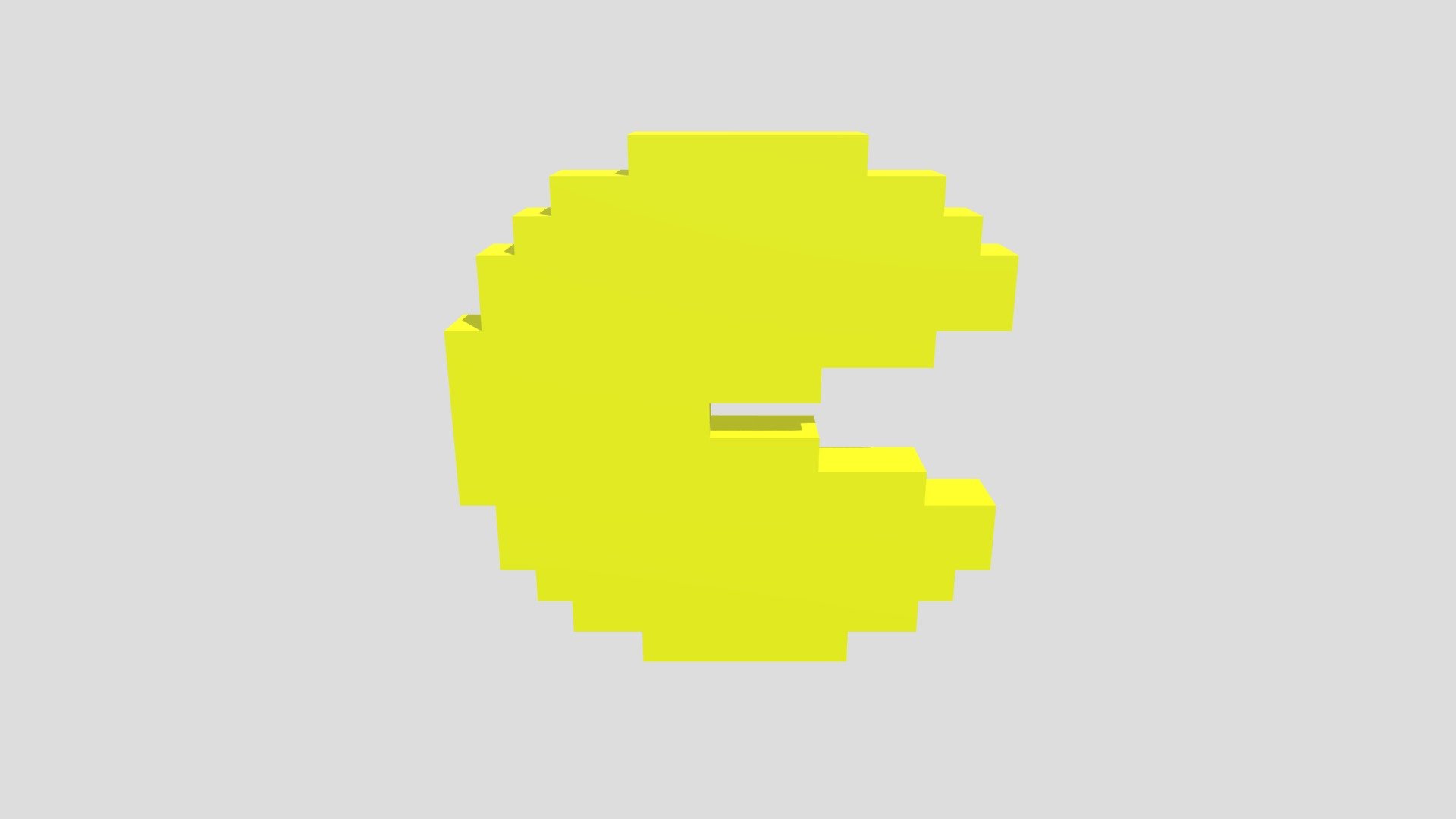 Pac Man Download Free 3d Model By Olixel 7fce79d Sketchfab 5479