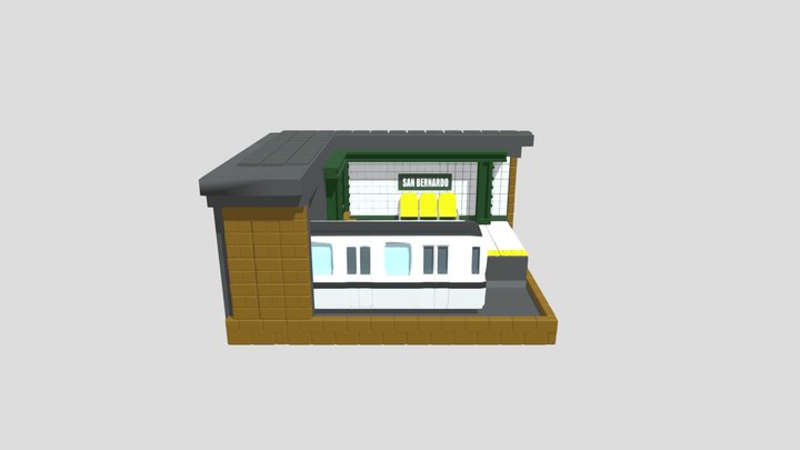 Metro 3D Model