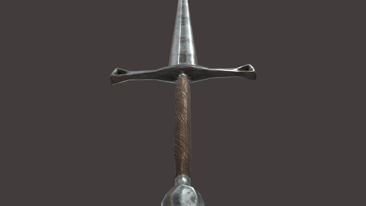 MedievalFantasy Sword 3D Model