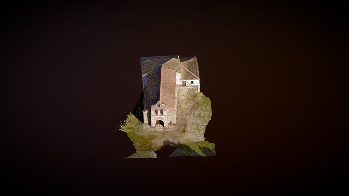 Ermita de la Virgen del Castillo 3D Model