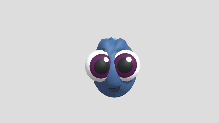 Dory | Platonic solid character 3D Model