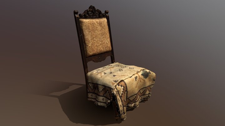Rugged Chair 3D Model