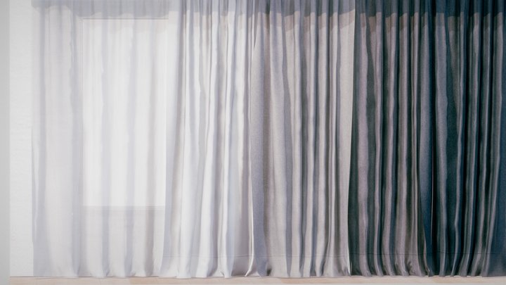 Modern Curtains – Gratis 3D-model STL