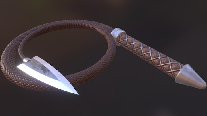 Whip 01 3D Model