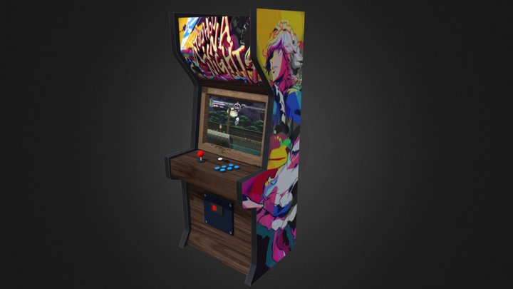 ArcadeCabinet 3D Model