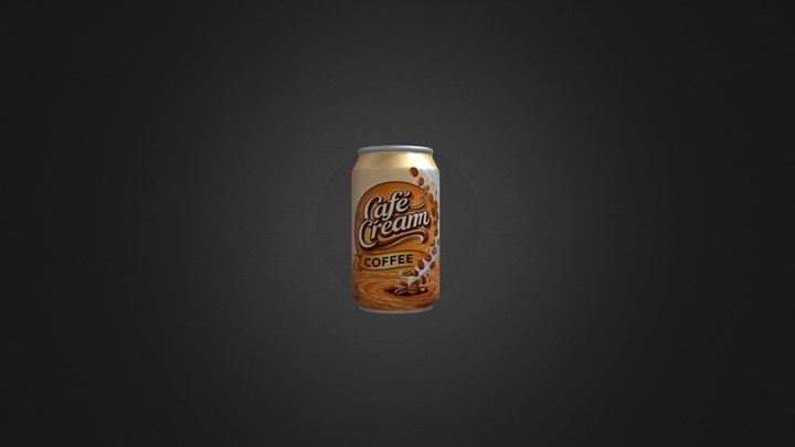Canned Coffee – 3D Model