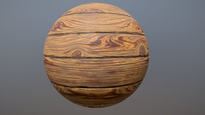 wood material 3D Model