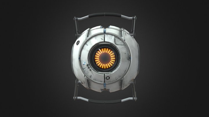 Space core - Portal 2 3D Model