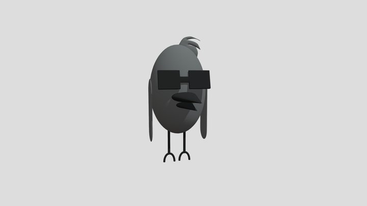 THE GREY BIRD 3D Model