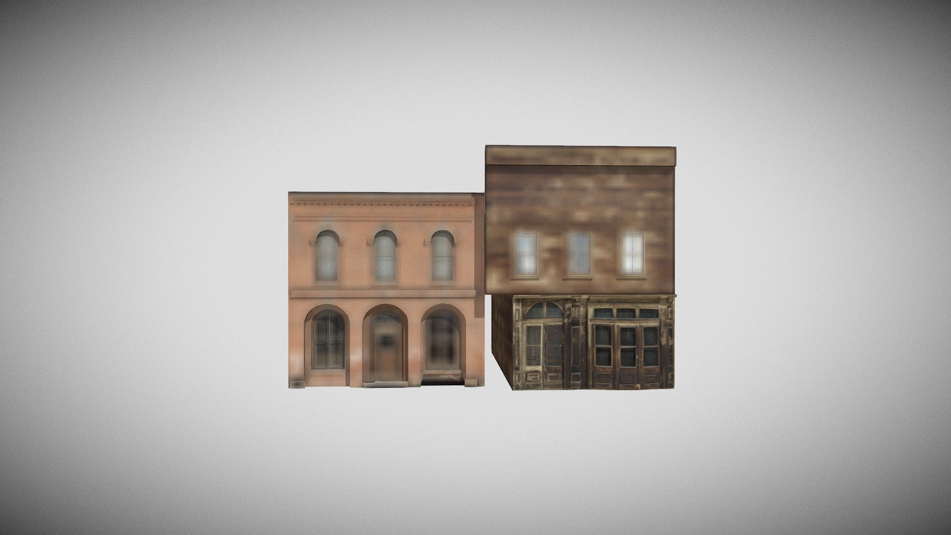 Wild West building - Download Free 3D model by A9908244 [7fd46ea ...