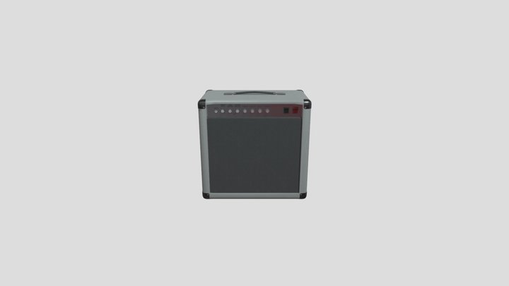 Guitar Amp 3D Model