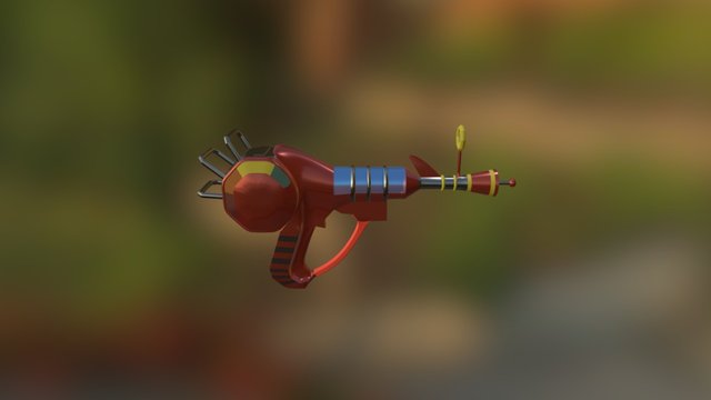 Xray Guun2 3D Model