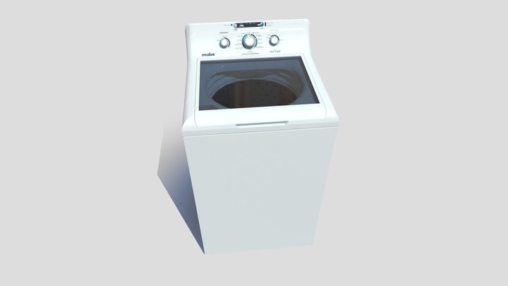 Lavadora Mabe 3D Model