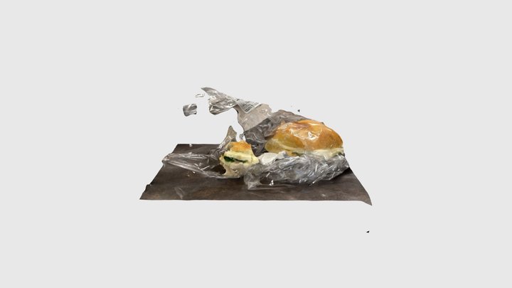 Half sandwich 3D Model