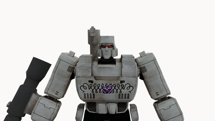Transformers The Game Megatron G1 3D Model