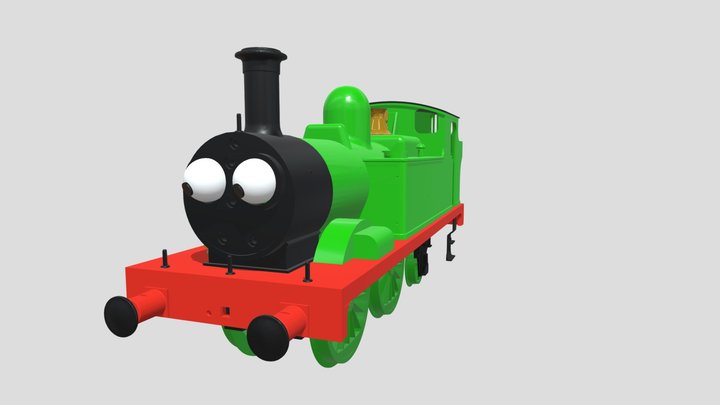 gauge 1 oliver the great western engine 3D Model