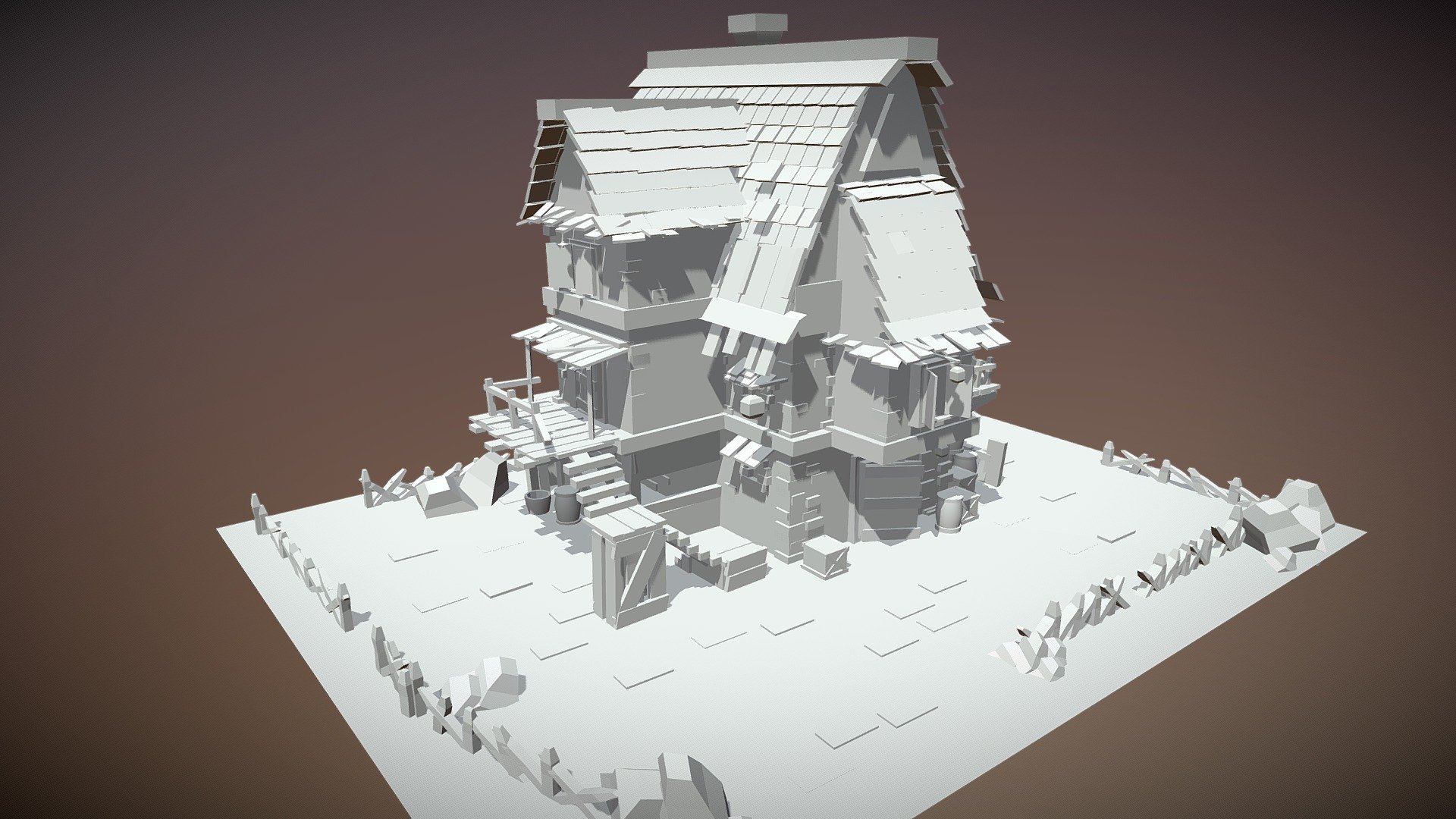 Medieval House modeling