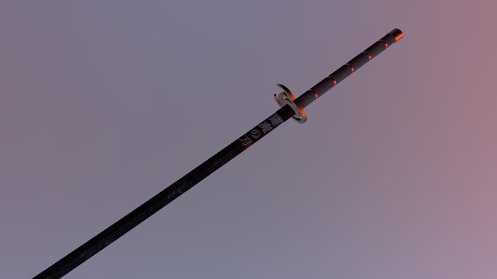 Sword of the Demon 3D Model