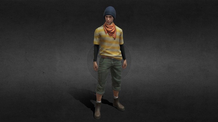 Hipster Bundle _ Free Fire 3D Model