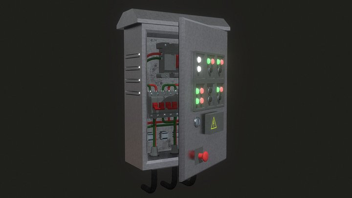 Electric Box 3D Model