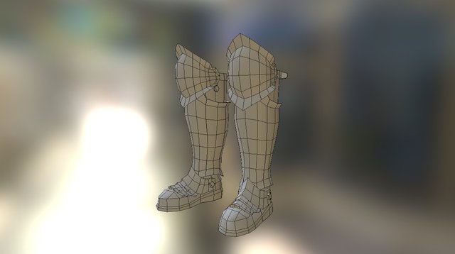 Boots 02 3D Model
