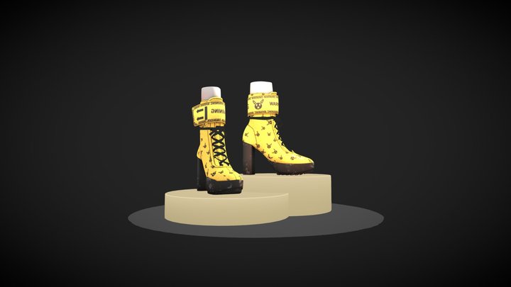Bunny Kicks 3D Model
