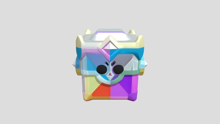 #brawl stars Box Ultra box 5 3D Model