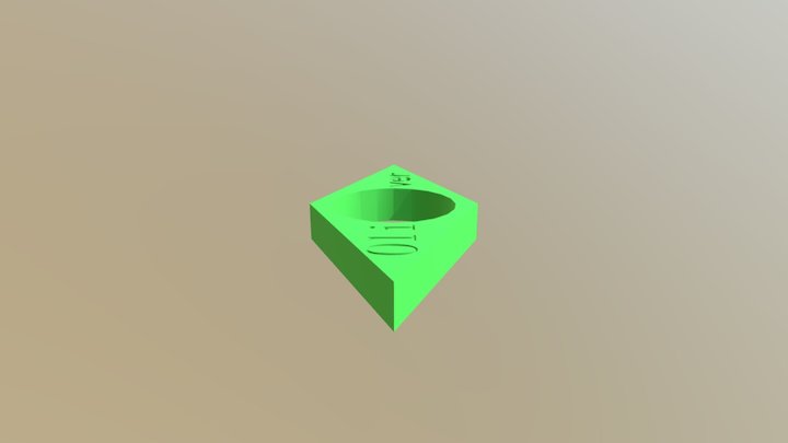 指尖陀螺 3D Model