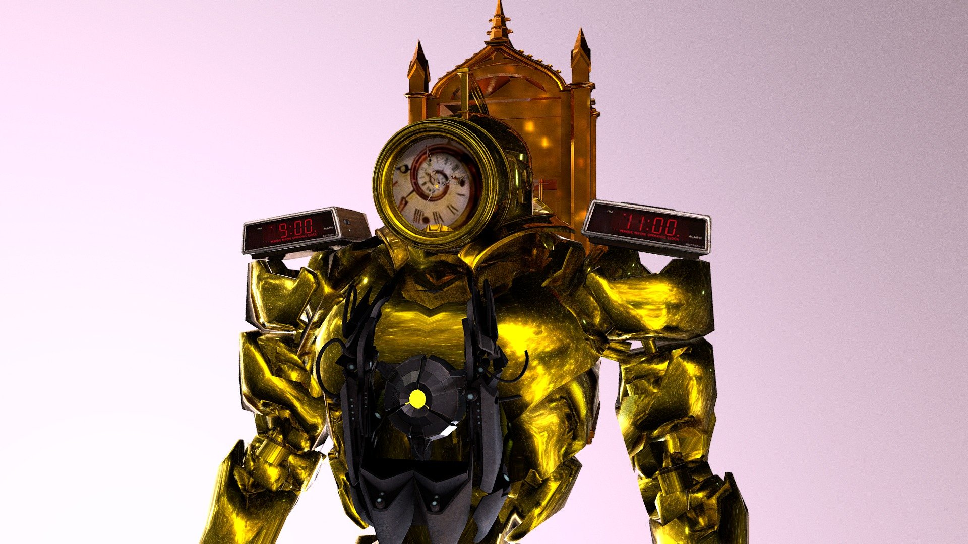 Custom Clocktitan (Kool Studio) - 3D model by ThatOneBeast ...