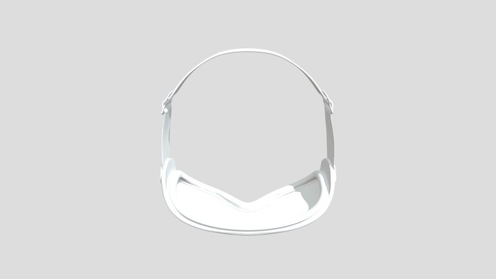 Winter Goggles 3D Model