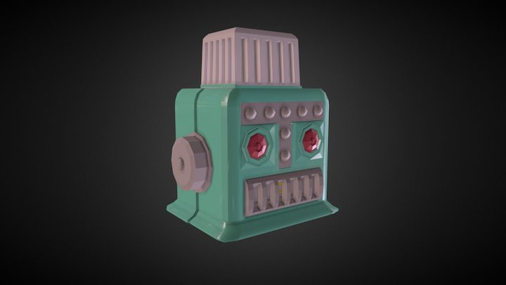 Robothead 3D Model