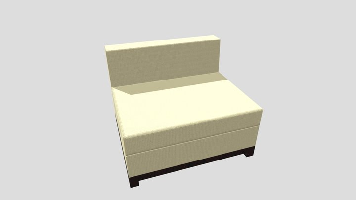Sofa Middle 3D Model