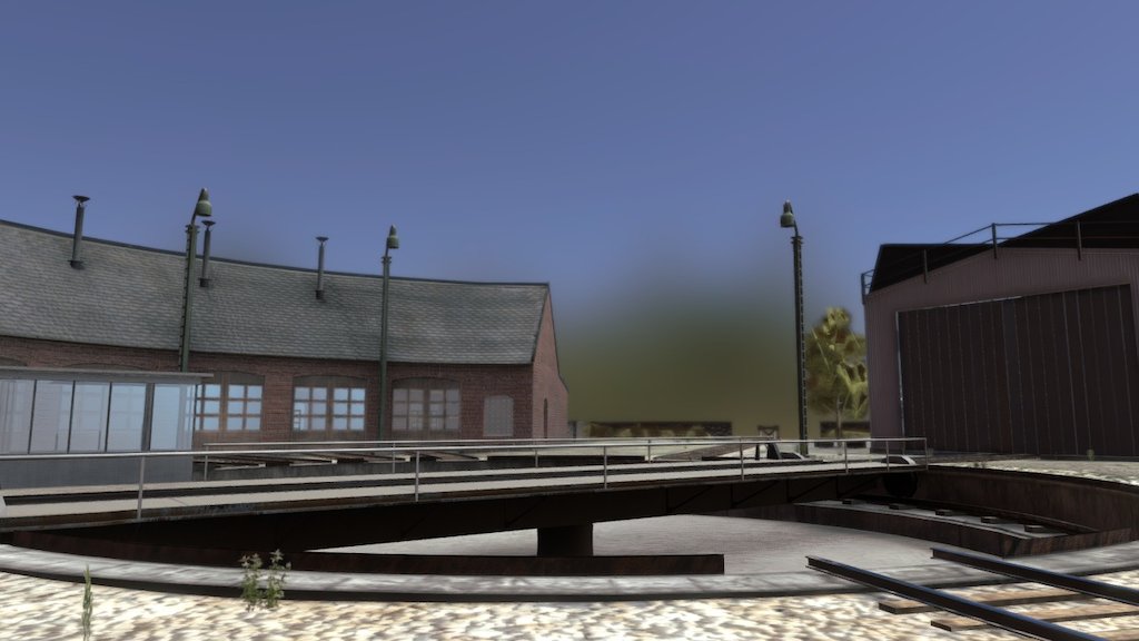 Turntable Train Animation - 3D model by Tim Kramarz (@wunderkind ...