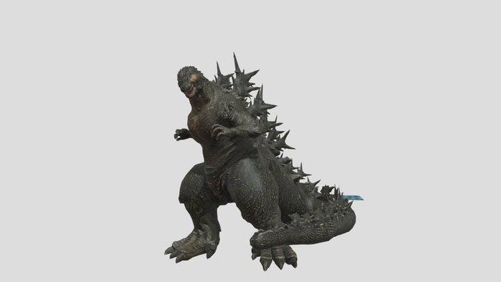 Godzilla minus one 3D Model