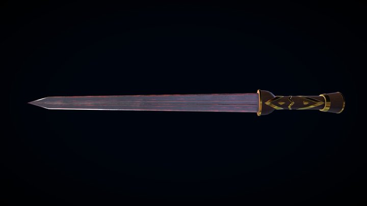 Terrifier 2 Sword 3D Model